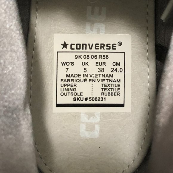 ✨HOST PICK✨ Converse All Star (Mertie) High Top - Size 7 - Picture 9 of 15